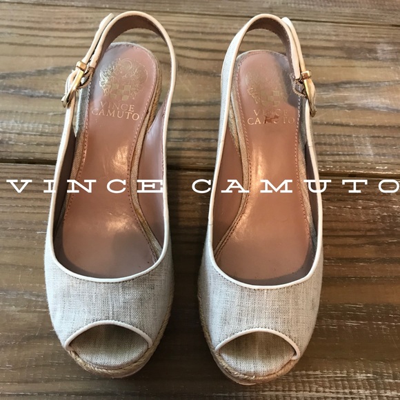 VINCE CAMUTO Platform peep toe - Picture 1 of 8